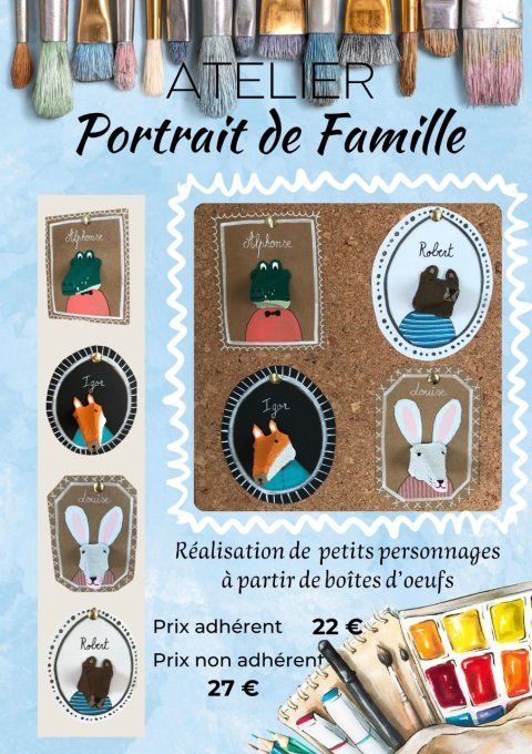 Atelier Portrait de famille - Prix de réservation